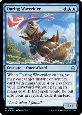 Magic: The Gathering - Bloomburrow - Daring Waverider - Normal