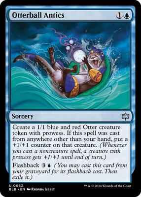 Magic: The Gathering - Bloomburrow - Otterball Antics - Normal