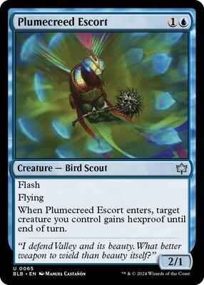 Magic: The Gathering - Bloomburrow - Plumecreed Escort - Normal