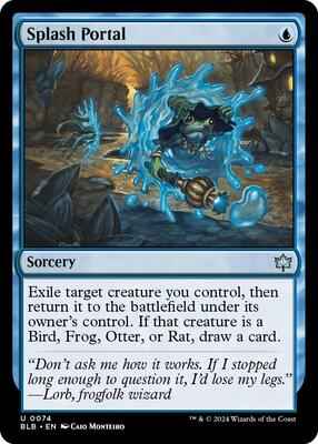 Magic: The Gathering - Bloomburrow - Splash Portal - Normal