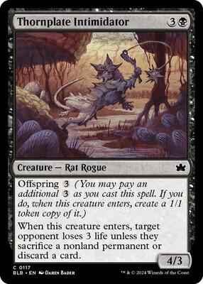 Magic: The Gathering - Bloomburrow - Thornplate Intimidator - Normal