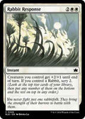 Magic: The Gathering - Bloomburrow - Rabbit Response - Normal