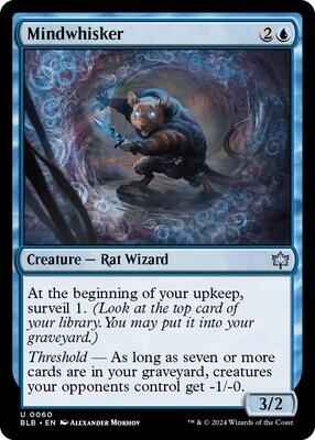 Magic: The Gathering - Bloomburrow - Mindwhisker - Normal