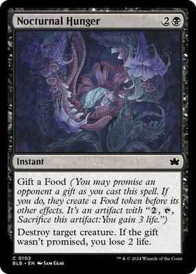 Magic: The Gathering - Bloomburrow - Nocturnal Hunger - Normal