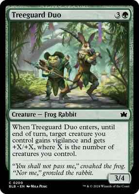 Magic: The Gathering - Bloomburrow - Treeguard Duo - Normal