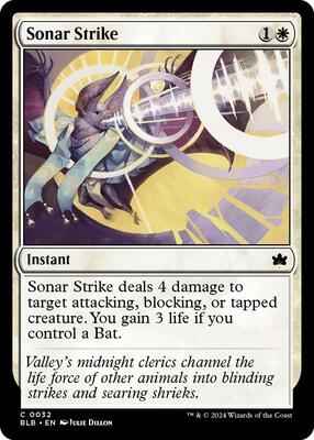 Magic: The Gathering - Bloomburrow - Sonar Strike - Foil