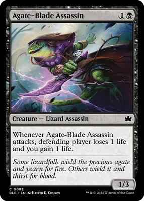 Magic: The Gathering - Bloomburrow - Agate-Blade Assassin - Normal