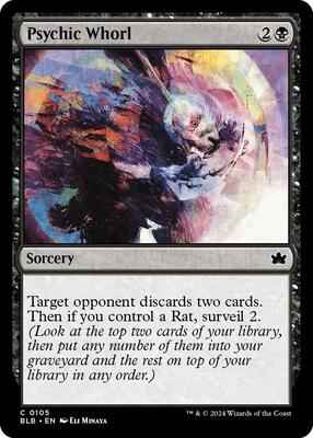Magic: The Gathering - Bloomburrow - Psychic Whorl - Normal