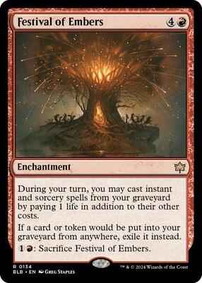 Magic: The Gathering - Bloomburrow - Festival of Embers - Normal