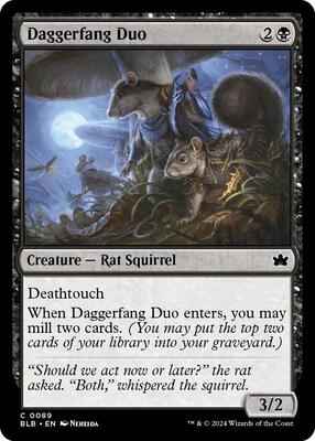 Magic: The Gathering - Bloomburrow - Daggerfang Duo - Normal