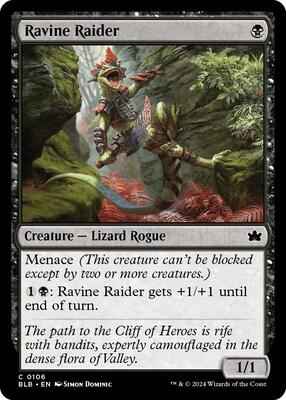 Magic: The Gathering - Bloomburrow - Ravine Raider - Normal