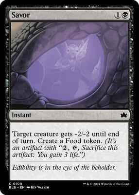 Magic: The Gathering - Bloomburrow - Savor - Normal