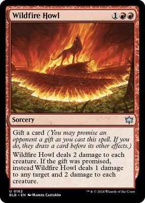 Magic: The Gathering - Bloomburrow - Wildfire Howl - Normal