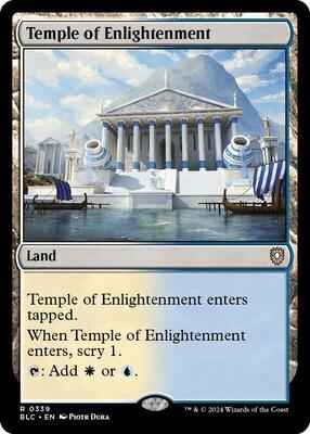 Magic: The Gathering - Commander: Bloomburrow - Temple of Enlightenment - Normal