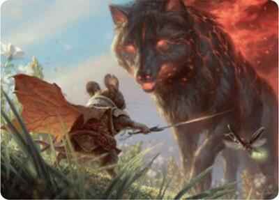 Magic: The Gathering - Art Series: Bloomburrow - Repel Calamity Art Card - Normal