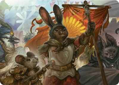 Magic: The Gathering - Art Series: Bloomburrow - Valley Questcaller 2 Art Card - Normal