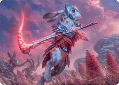 Magic: The Gathering - Art Series: Bloomburrow - Baylen, the Haymaker Art Card - Normal