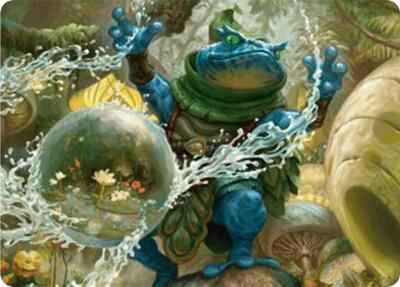 Magic: The Gathering - Art Series: Bloomburrow - Pond Prophet Art Card - Normal