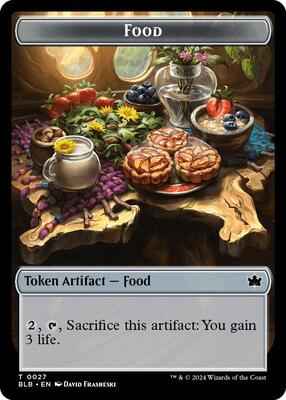 Magic: The Gathering - Bloomburrow - Food Token - Normal