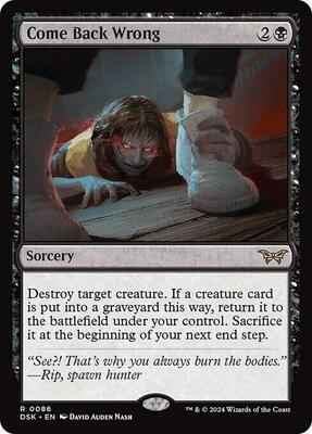 Magic: The Gathering - Duskmourn: House of Horror - Come Back Wrong (0086) - 86 - Normal