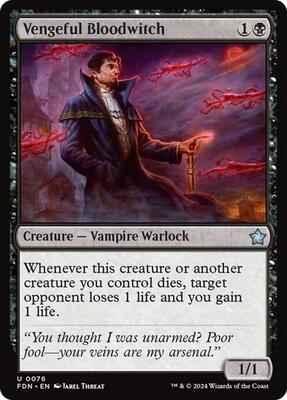 Magic: The Gathering - Foundations - Vengeful Bloodwitch - Normal