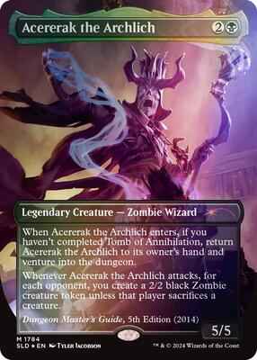 Magic: The Gathering - Secret Lair Drop Series - Acererak the Archlich (Rainbow Foil) - Foil