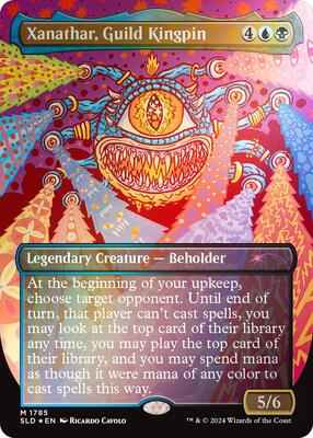 Magic: The Gathering - Secret Lair Drop Series - Xanathar, Guild Kingpin (Rainbow Foil) - Foil