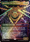 Magic: The Gathering - Secret Lair Drop Series - Karazikar, the Eye Tyrant (Rainbow Foil) - Foil