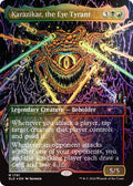 Magic: The Gathering - Secret Lair Drop Series - Karazikar, the Eye Tyrant (Rainbow Foil) - Foil - Anime Card Craze