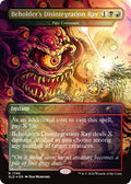 Magic: The Gathering - Secret Lair Drop Series - Beholder's Disintegration Ray - Fire Covenant (Rainbow Foil) - Foil - Anime Card Craze