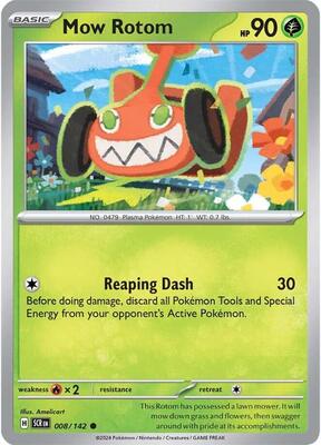 Pokemon - SV07: Stellar Crown - Mow Rotom - Anime Card Craze