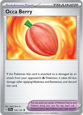 Pokemon - SV07: Stellar Crown - Occa Berry - Anime Card Craze
