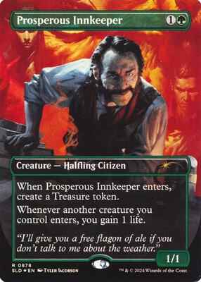 Magic: The Gathering - Secret Lair Drop Series - Prosperous Innkeeper (Rainbow Foil) - Foil