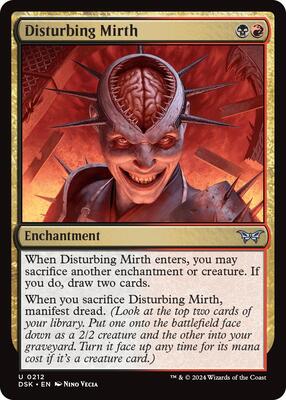 Magic: The Gathering - Duskmourn: House of Horror - Disturbing Mirth - Normal