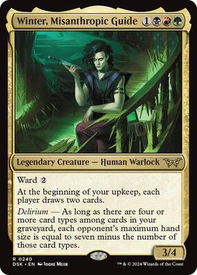 Magic: The Gathering - Duskmourn: House of Horror - Winter, Misanthropic Guide - Normal