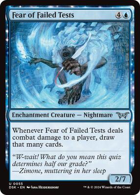 Magic: The Gathering - Duskmourn: House of Horror - Fear of Failed Tests - Normal