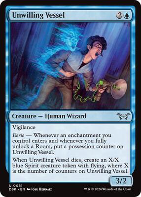 Magic: The Gathering - Duskmourn: House of Horror - Unwilling Vessel - Normal