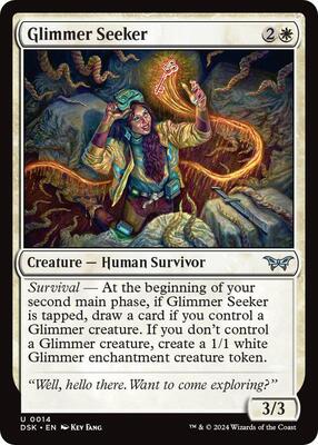 Magic: The Gathering - Duskmourn: House of Horror - Glimmer Seeker - Normal