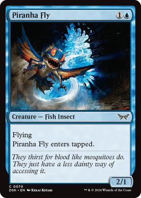 Magic: The Gathering - Duskmourn: House of Horror - Piranha Fly - Normal