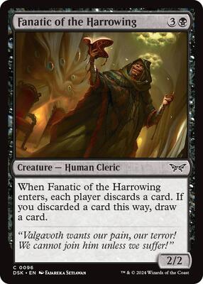 Magic: The Gathering - Duskmourn: House of Horror - Fanatic of the Harrowing - Foil