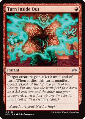 Magic: The Gathering - Duskmourn: House of Horror - Turn Inside Out - Foil