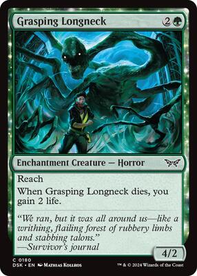 Magic: The Gathering - Duskmourn: House of Horror - Grasping Longneck - Normal