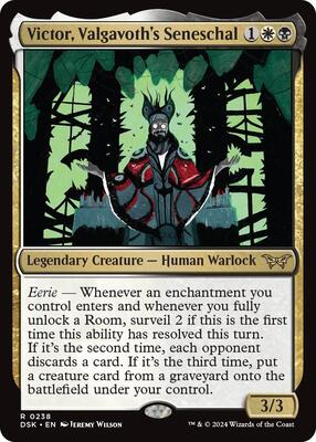 Magic: The Gathering - Duskmourn: House of Horror - Victor, Valgavoth's Seneschal - Normal