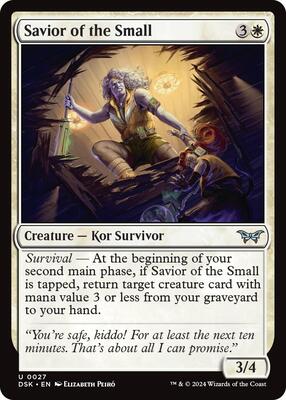 Magic: The Gathering - Duskmourn: House of Horror - Savior of the Small - Foil