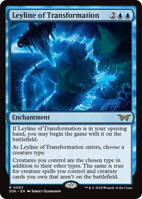 Magic: The Gathering - Duskmourn: House of Horror - Leyline of Transformation - Normal