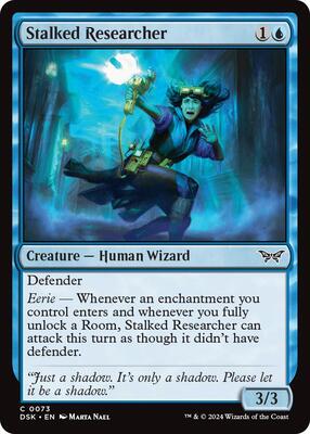 Magic: The Gathering - Duskmourn: House of Horror - Stalked Researcher - Normal