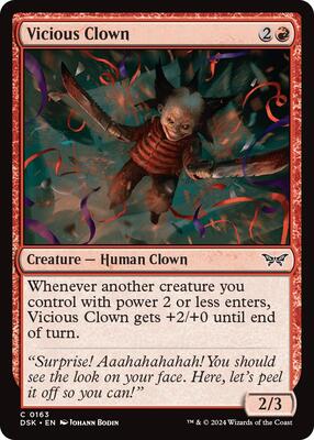 Magic: The Gathering - Duskmourn: House of Horror - Vicious Clown - Normal