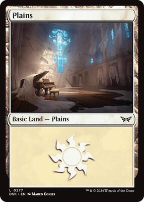 Magic: The Gathering - Duskmourn: House of Horror - Plains (0277) - Foil