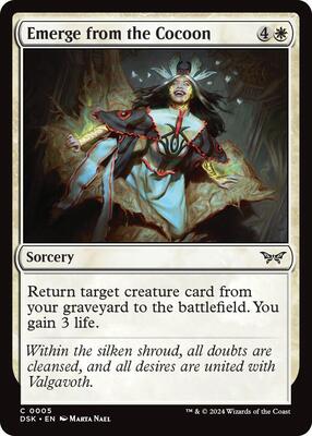 Magic: The Gathering - Duskmourn: House of Horror - Emerge from the Cocoon - Foil