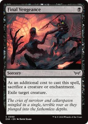 Magic: The Gathering - Duskmourn: House of Horror - Final Vengeance - Normal